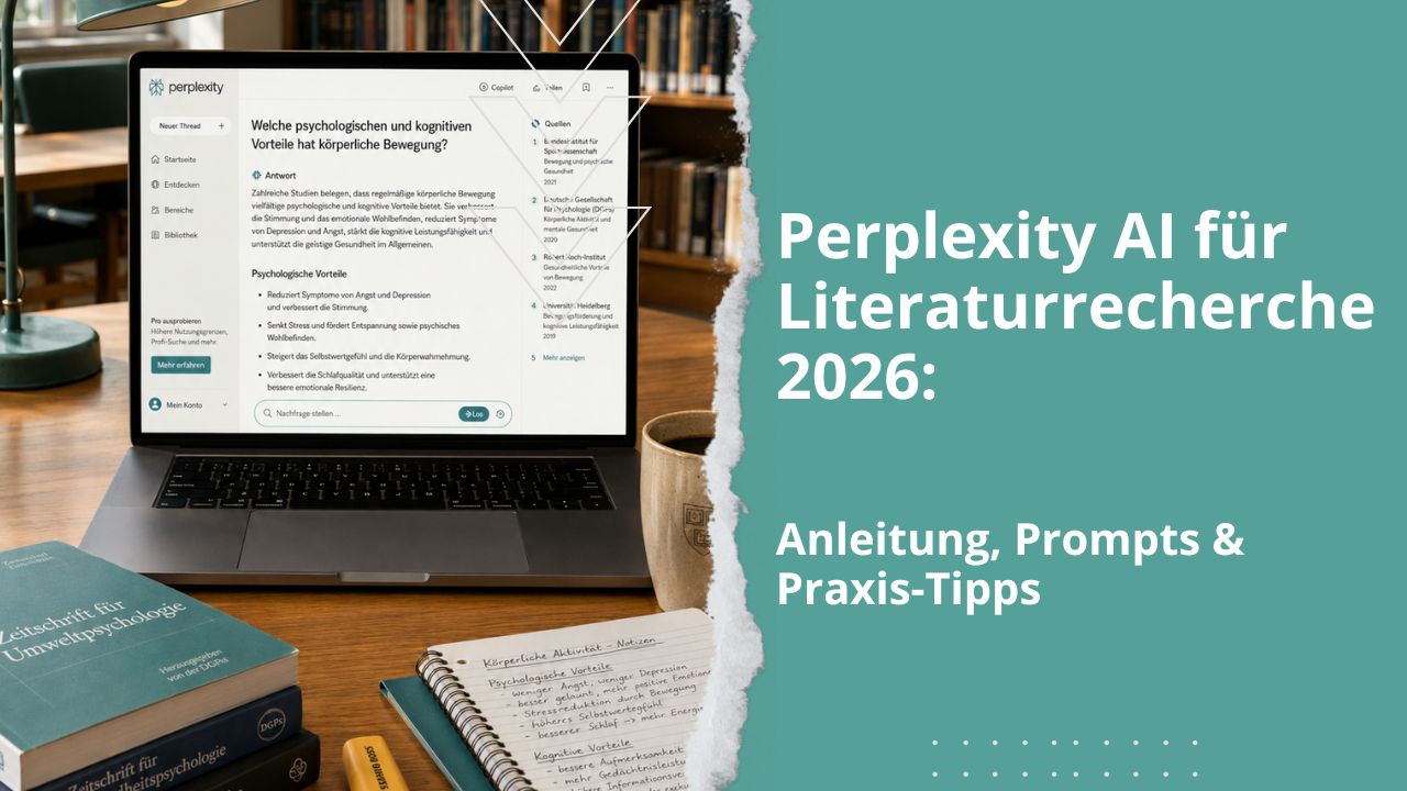 Perplexity AI für Literaturrecherche 2026